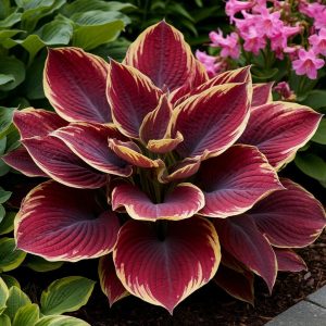 Хоста Мунлайт Глим купить по цене от 369р. в интернет-магазине «Посадика» с доставкой почтой в в Волхове и по всей России – [изображение №1].